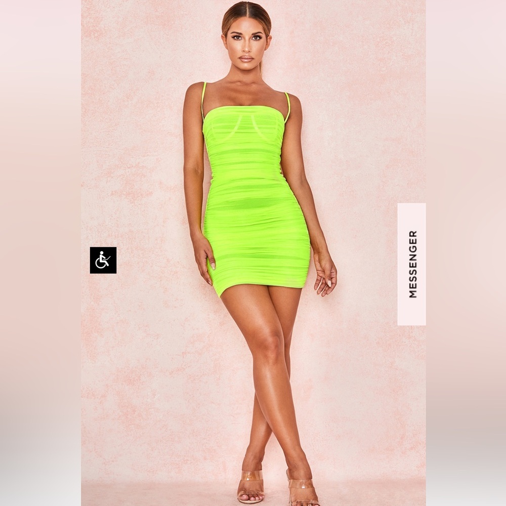 ***NEW*** House Of CB Ella neon mini dress